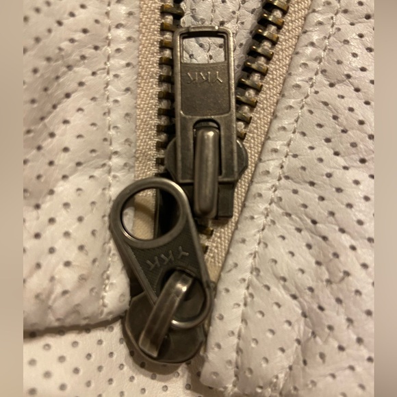 Vintage L.G.B (Le Grande Bleu/Japan) soft leather Rockstar-style jacket. Rare💕 - Picture 12 of 16